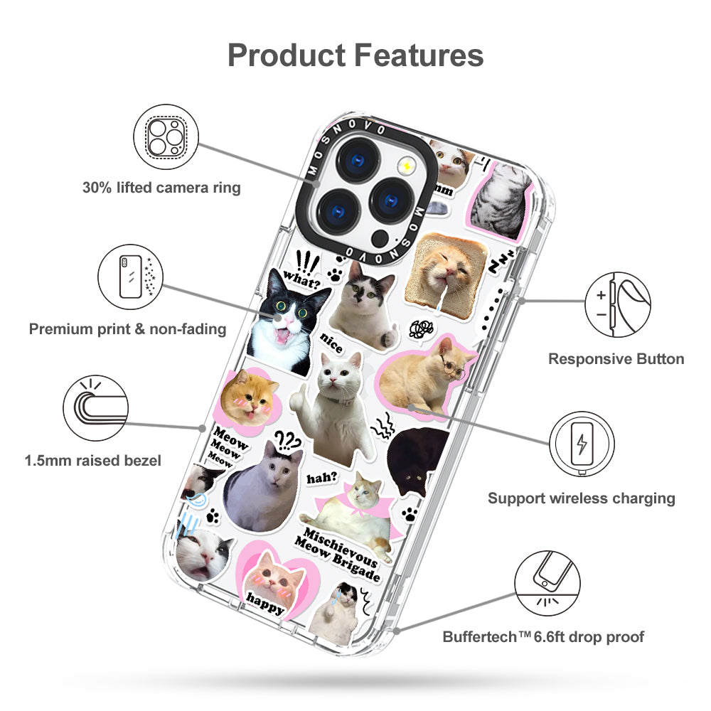 The Cat Brigade Phone Case - iPhone 13 Pro Case