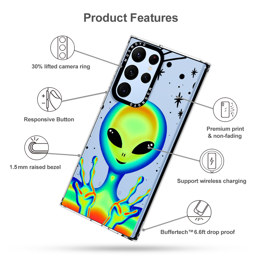 Alien Piece Phone Case - Samsung Galaxy S22 Ultra Case