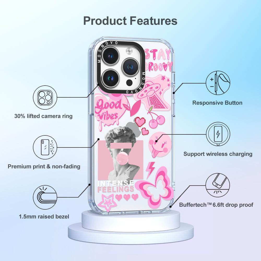 Pink Culture Phone Case - iPhone 14 Pro Case