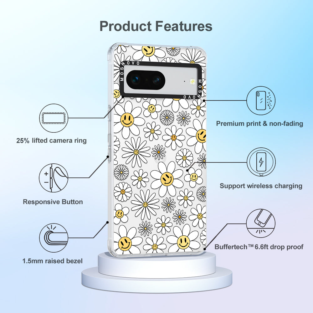 Happy Daisy Blooms Phone Case - Google Pixel 7 Case