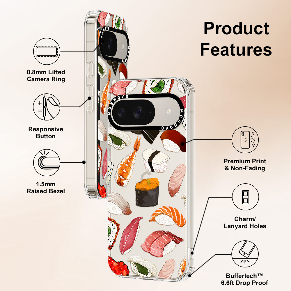 Sushi Phone Case - Google Pixel 9 Case