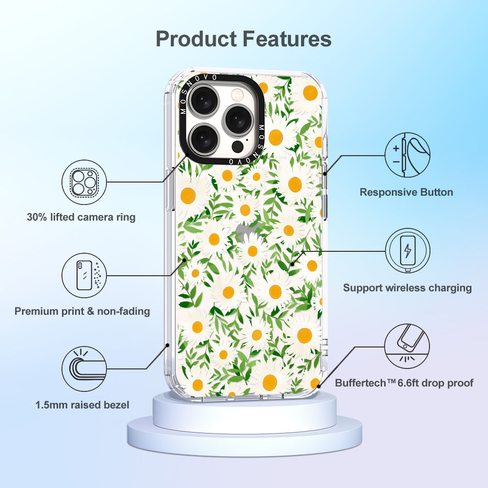 Daisies Phone Case - iPhone 15 Pro Max Case