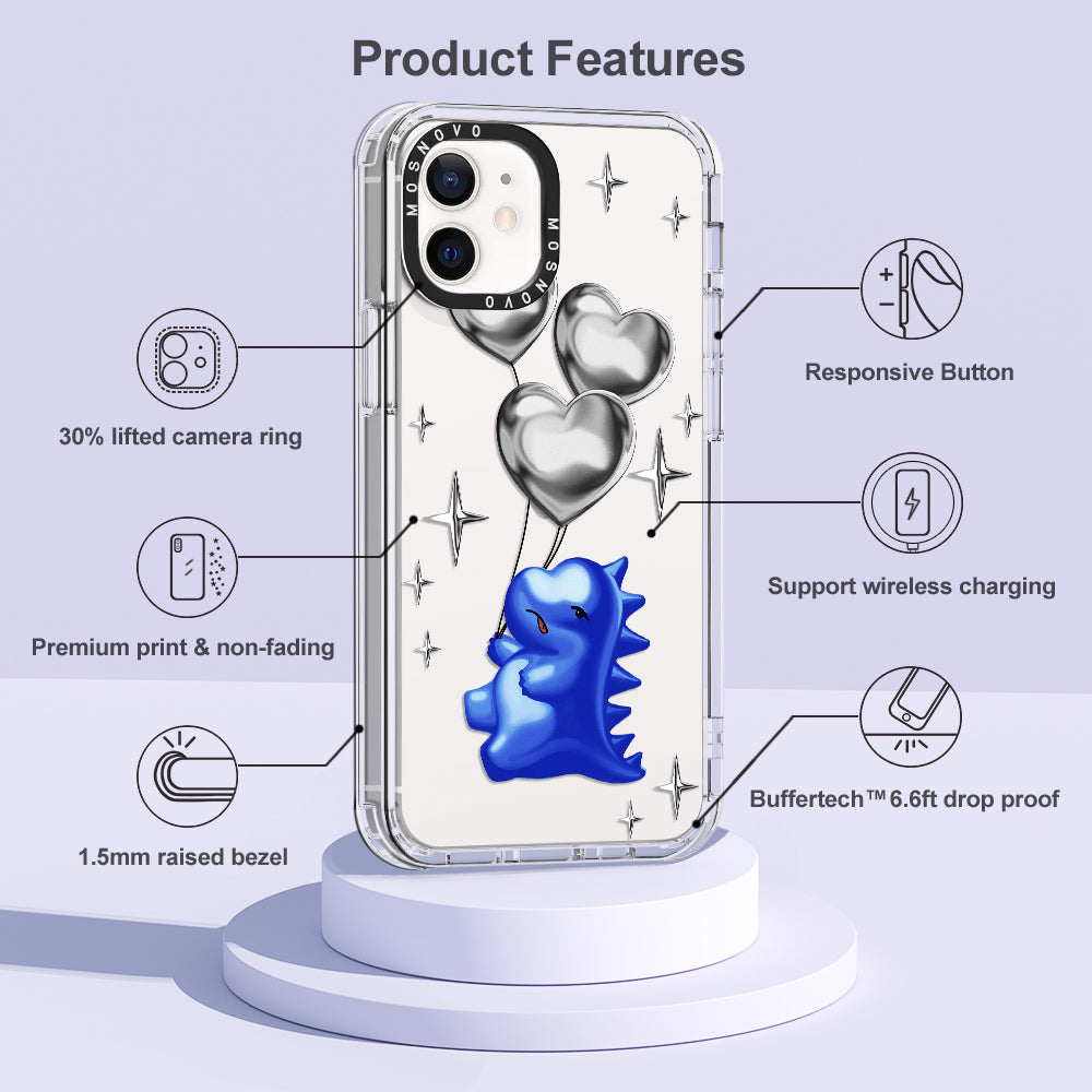 Balloonasaurus Phone Case - iPhone 12 Pro Case