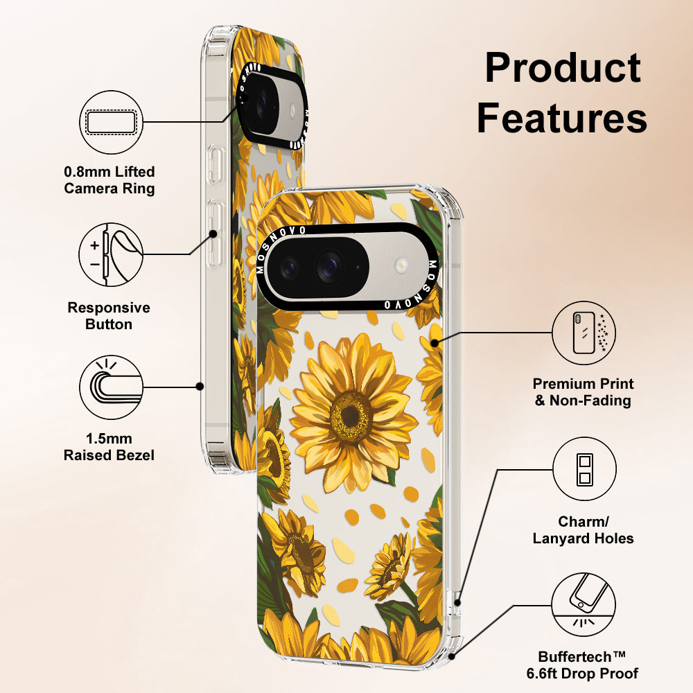 Sunflower Garden Phone Case - Google Pixel 9 Case