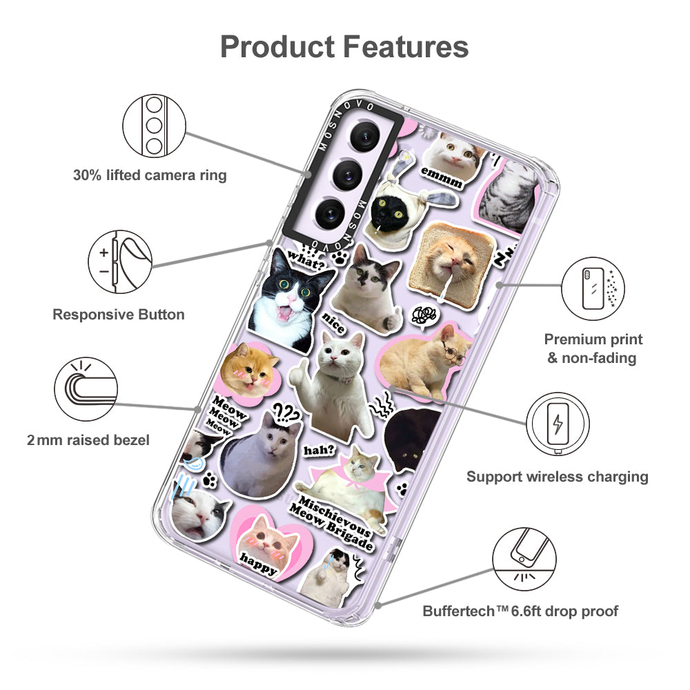 The Cat Brigade Phone Case - Samsung Galaxy S21 FE Case