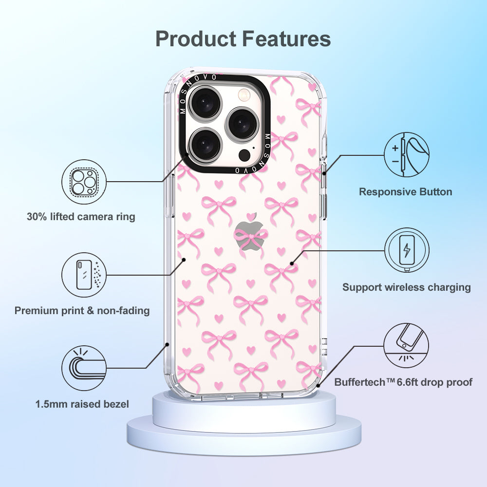 Bowtiful Love Phone Case - iPhone 15 Pro Case