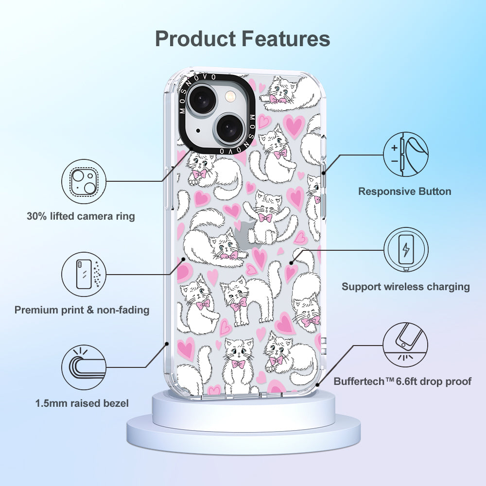 Kitties Phone Case - iPhone 15 Plus Case