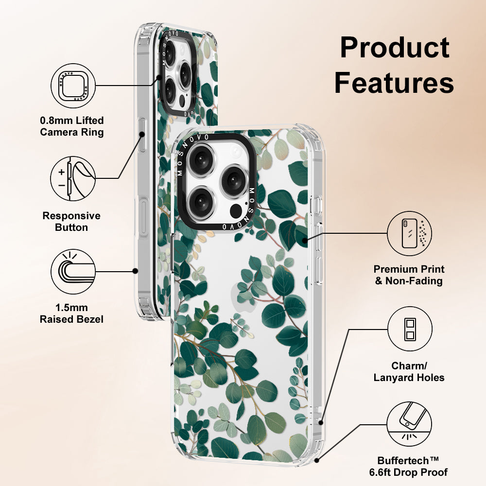 Eucalyptus Phone Case - iPhone 16 Pro Case - MOSNOVO