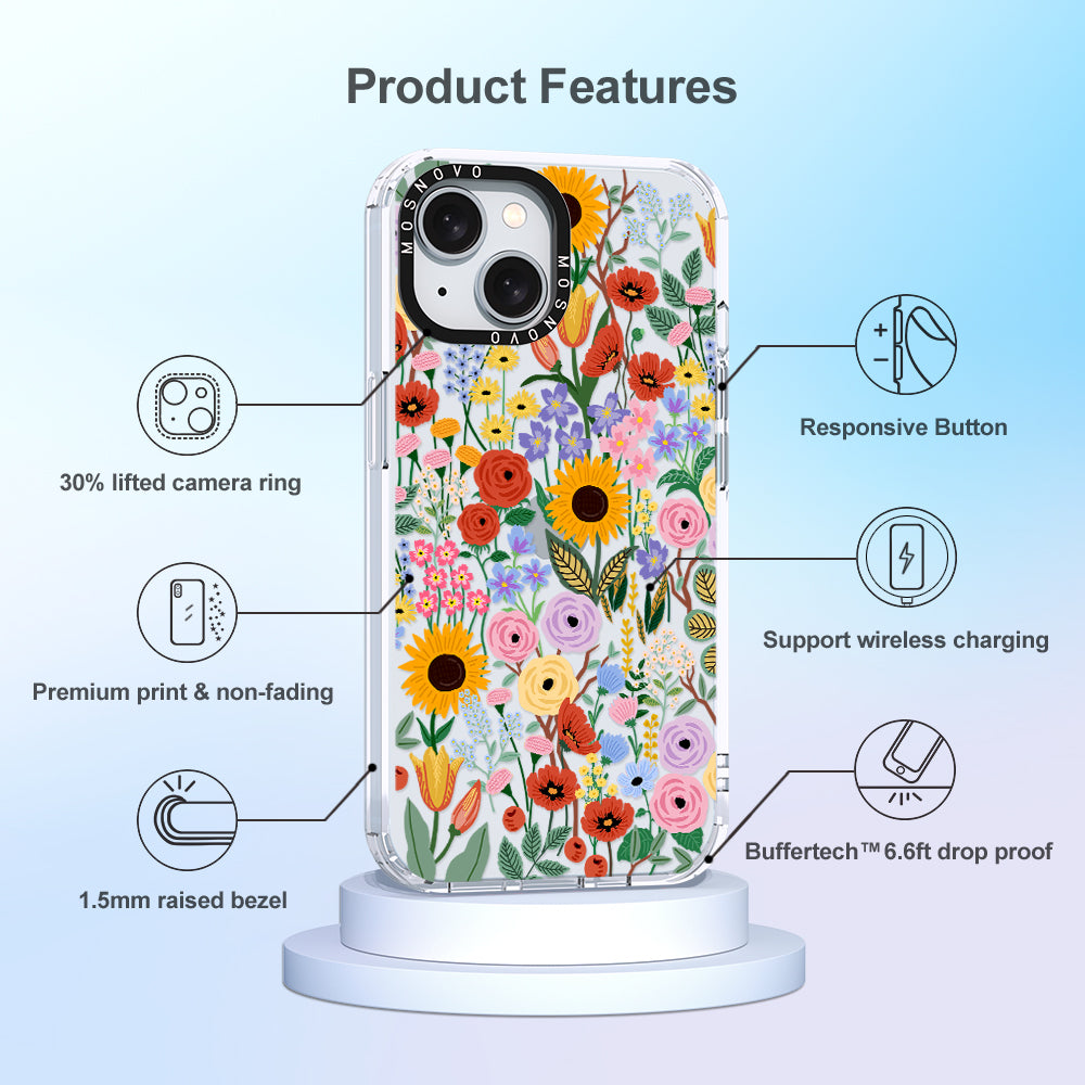 Blossom & Bloom Phone Case - iPhone 15 Plus Case