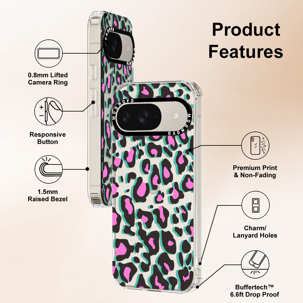 Hot Pink Leopard Print Phone Case - Google Pixel 9 Case