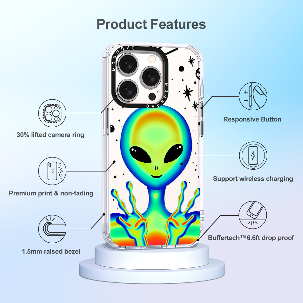 Alien Piece Phone Case - iPhone 15 Pro Case