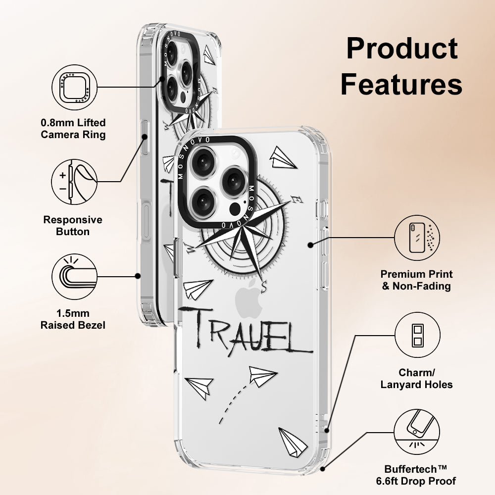 Traveller Phone Case - iPhone 16 Pro Max Case - MOSNOVO