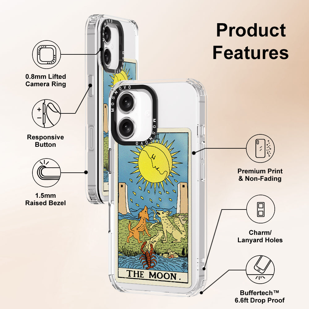 The Moon Phone Case - iPhone 16 Plus Case - MOSNOVO