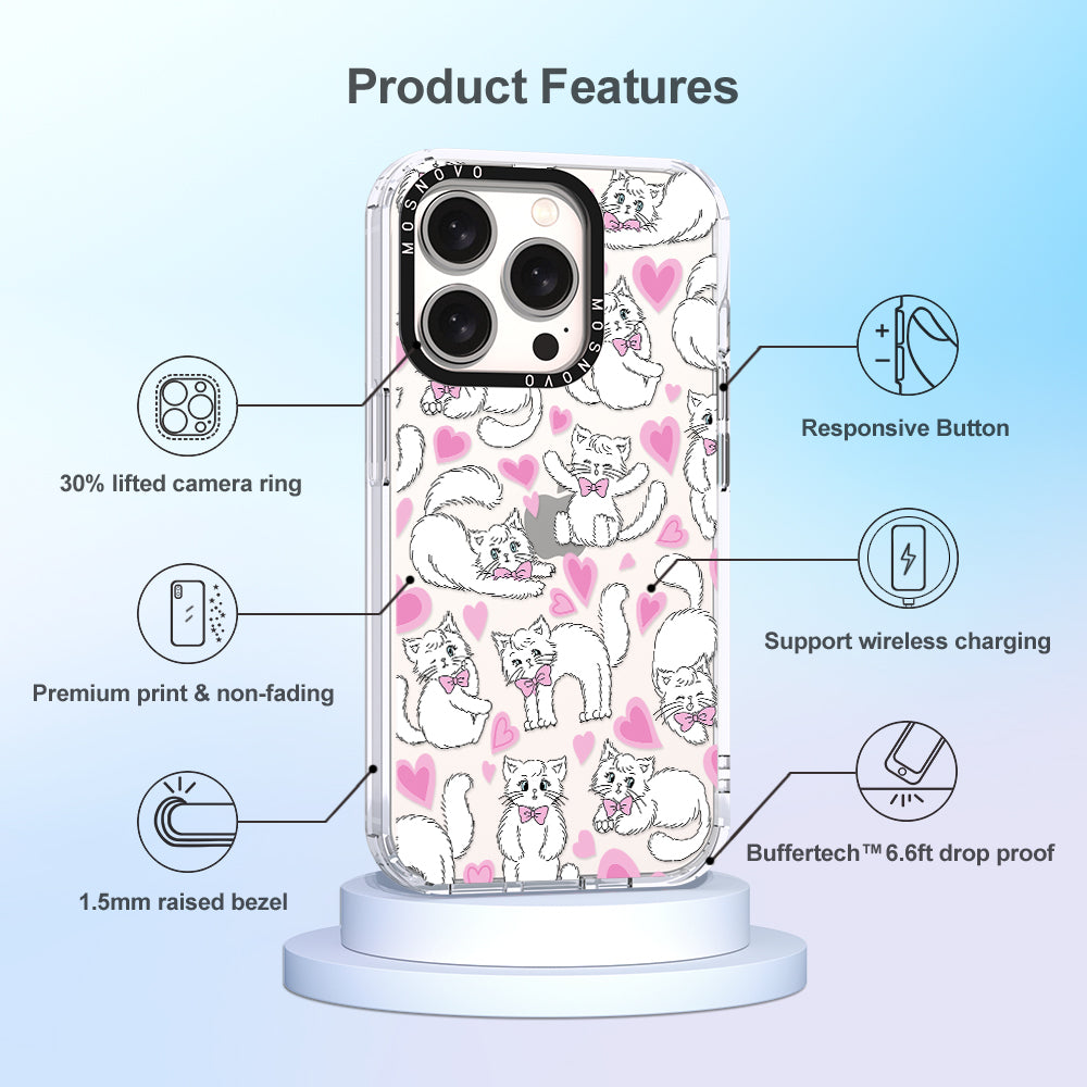 Kitties Phone Case - iPhone 15 Pro Case