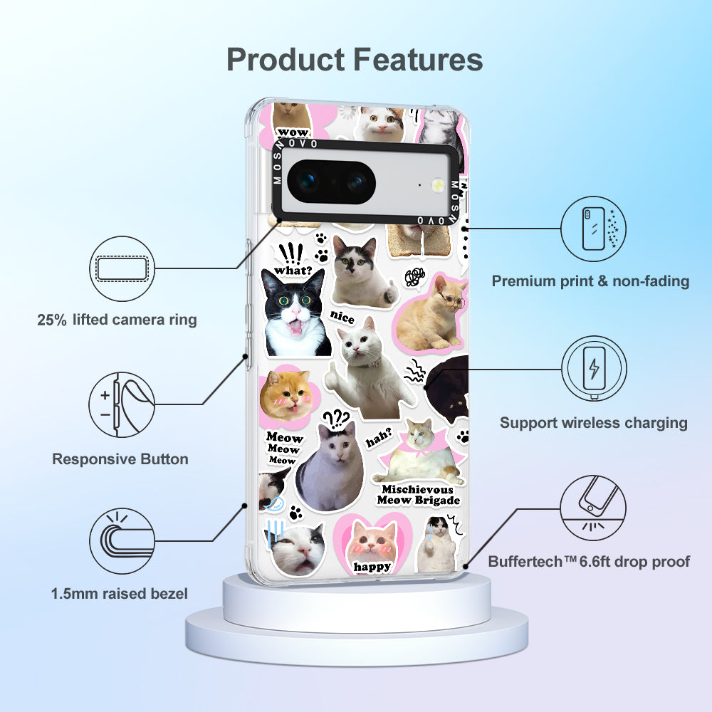 The Cat Brigade Phone Case - Google Pixel 7 Case