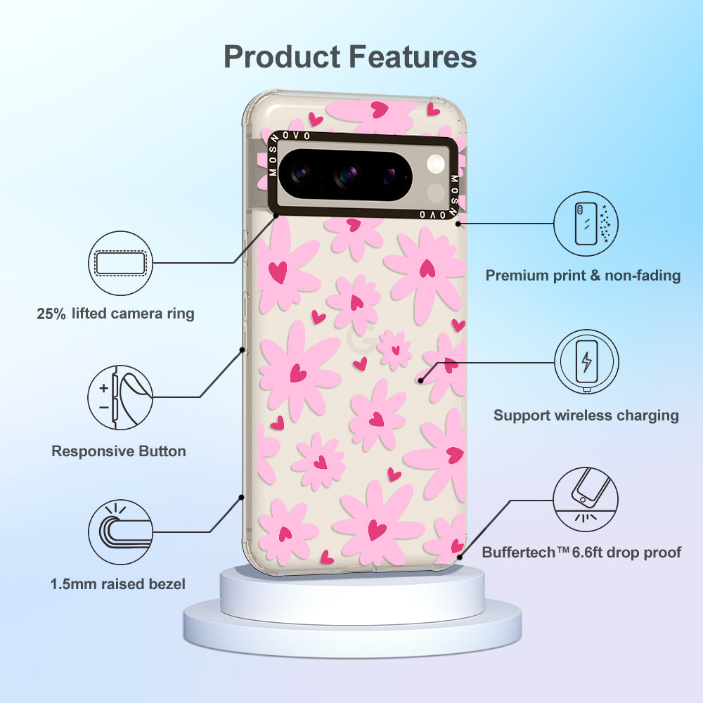 Love in Bloom Phone Case - Google Pixel 8 Pro Case