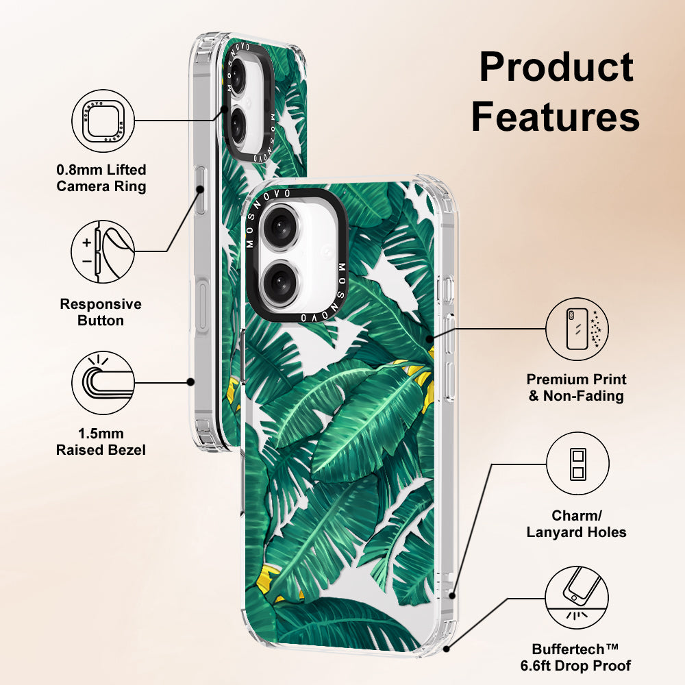 Banana Tree Phone Case - iPhone 16 Plus Case - MOSNOVO