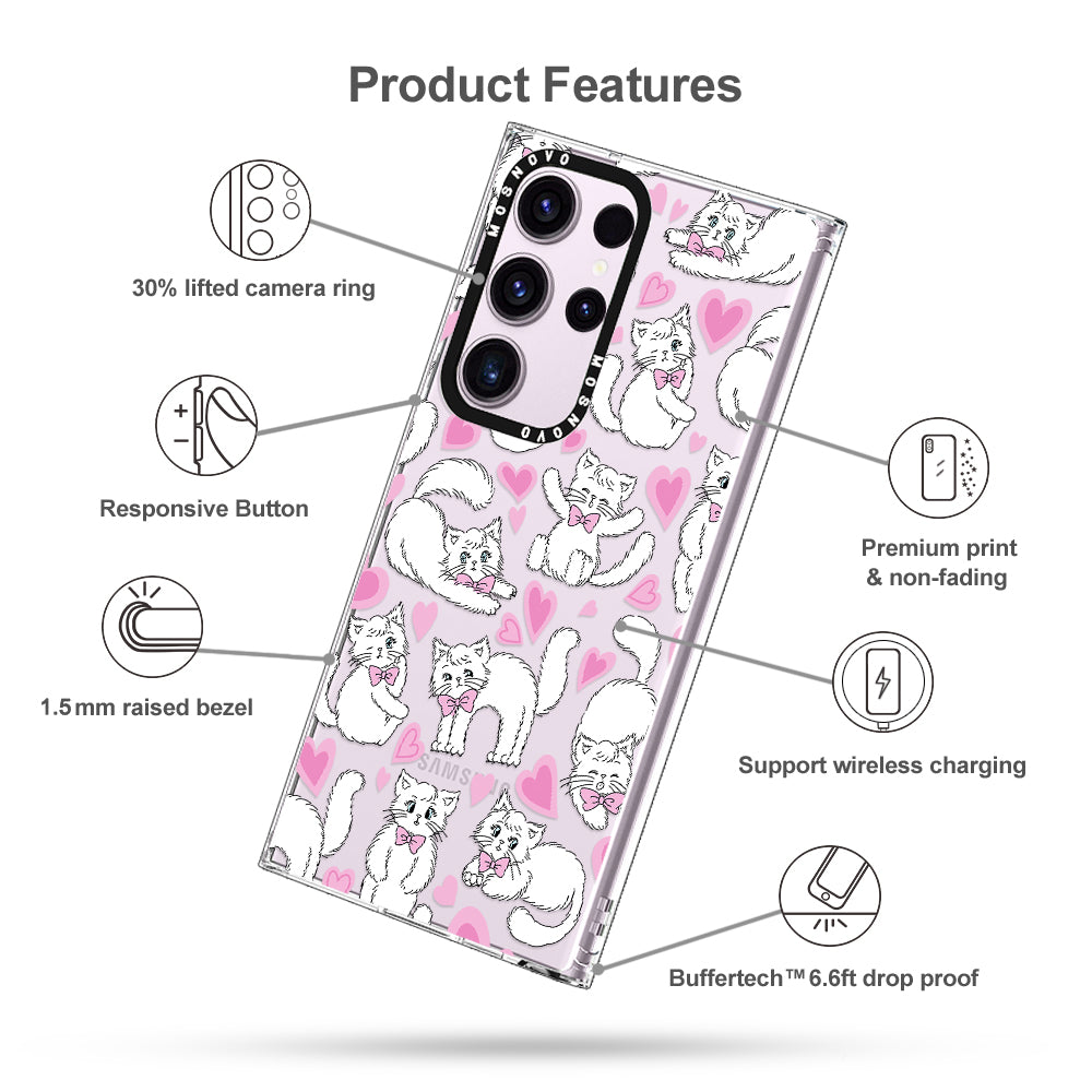 Kitties Phone Case - Samsung Galaxy S23 Ultra Case