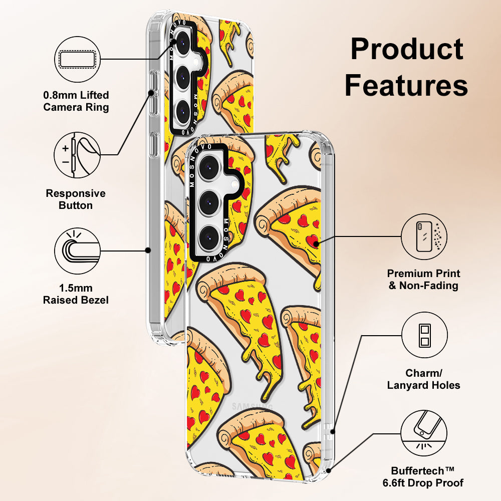 Pizza Phone Case - Samsung Galaxy S24 FE Case - MOSNOVO