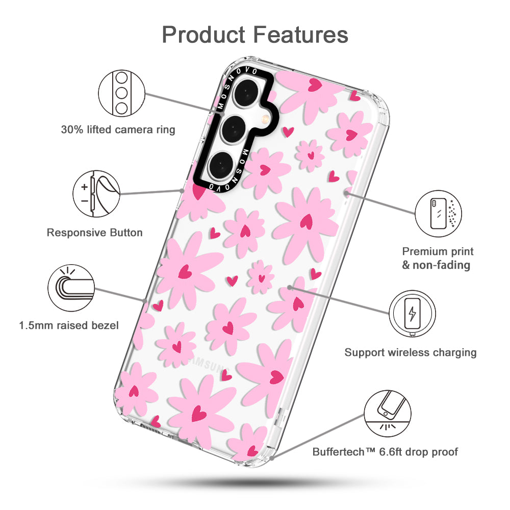 Love in Bloom Phone Case - Samsung Galaxy S23 FE Case