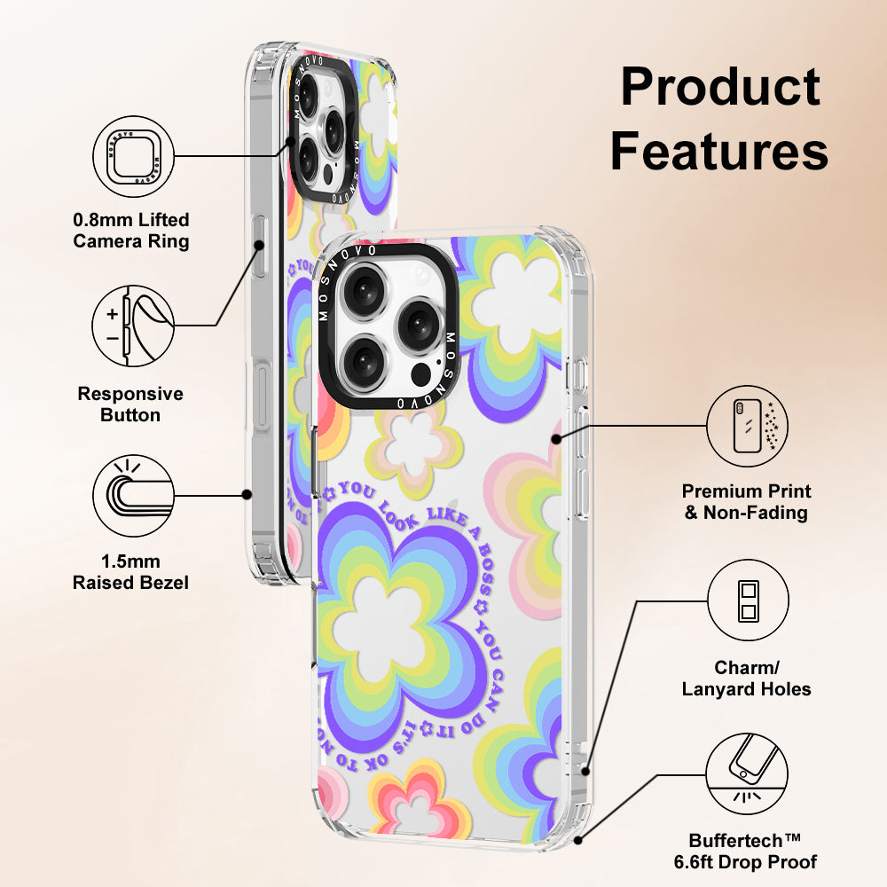 Heavenly Blooms Phone Case - iPhone 16 Pro Max Case