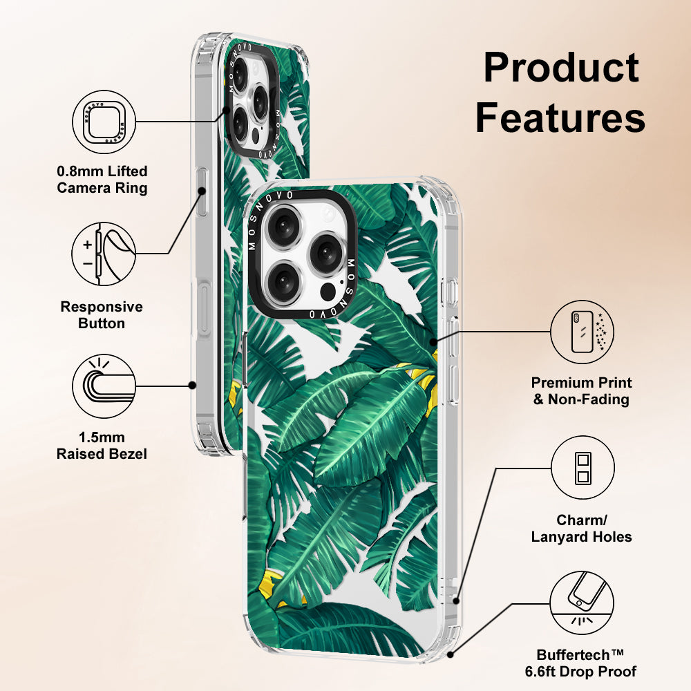 Banana Tree Phone Case - iPhone 16 Pro Max Case - MOSNOVO