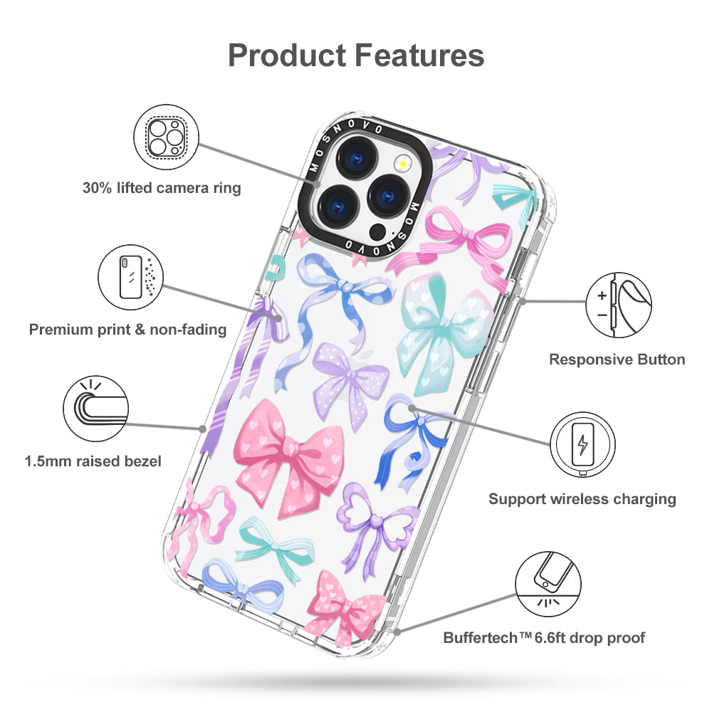 Bows Phone Case - iPhone 13 Pro Max Case