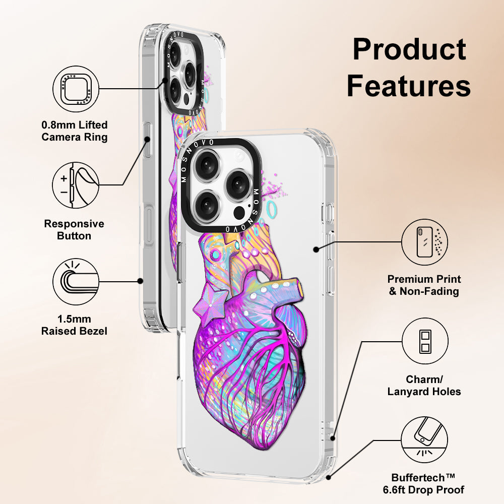 The Heart of Art Phone Case - iPhone 16 Pro Max Case - MOSNOVO