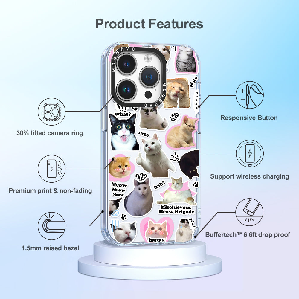 The Cat Brigade Phone Case - iPhone 14 Pro Case