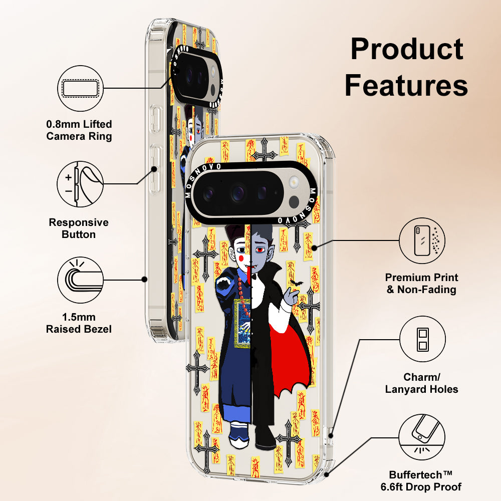 Vampire Vs Jiangshi Phone Case - Google Pixel 9 Pro XL Case