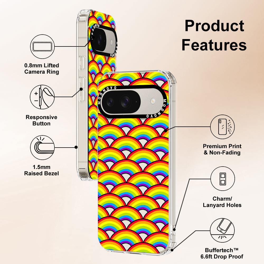 Rainbow Phone Case - Google Pixel 9 Case