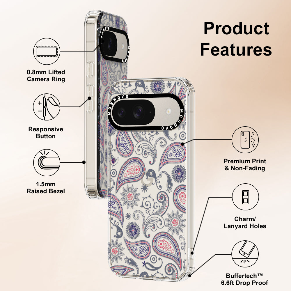 Paisley Phone Case - Google Pixel 9 Case