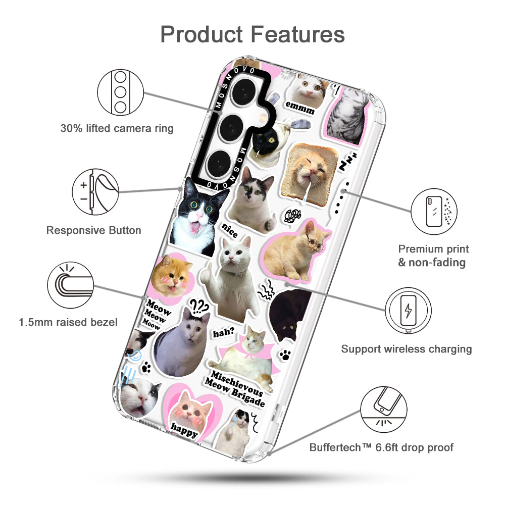 The Cat Brigade Phone Case - Samsung Galaxy S23 FE Case