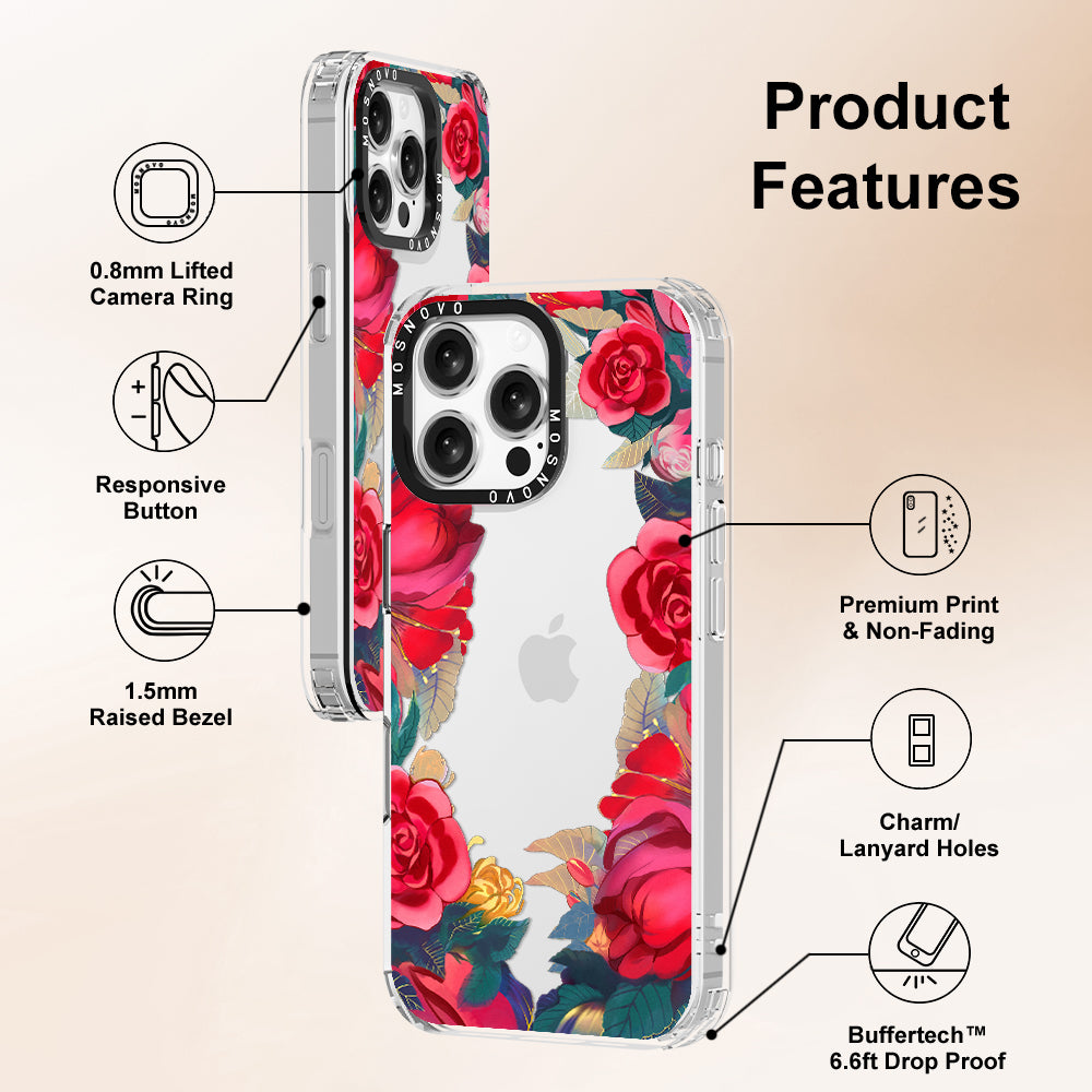 Garden Spell Phone Case - iPhone 16 Pro Max Case - MOSNOVO