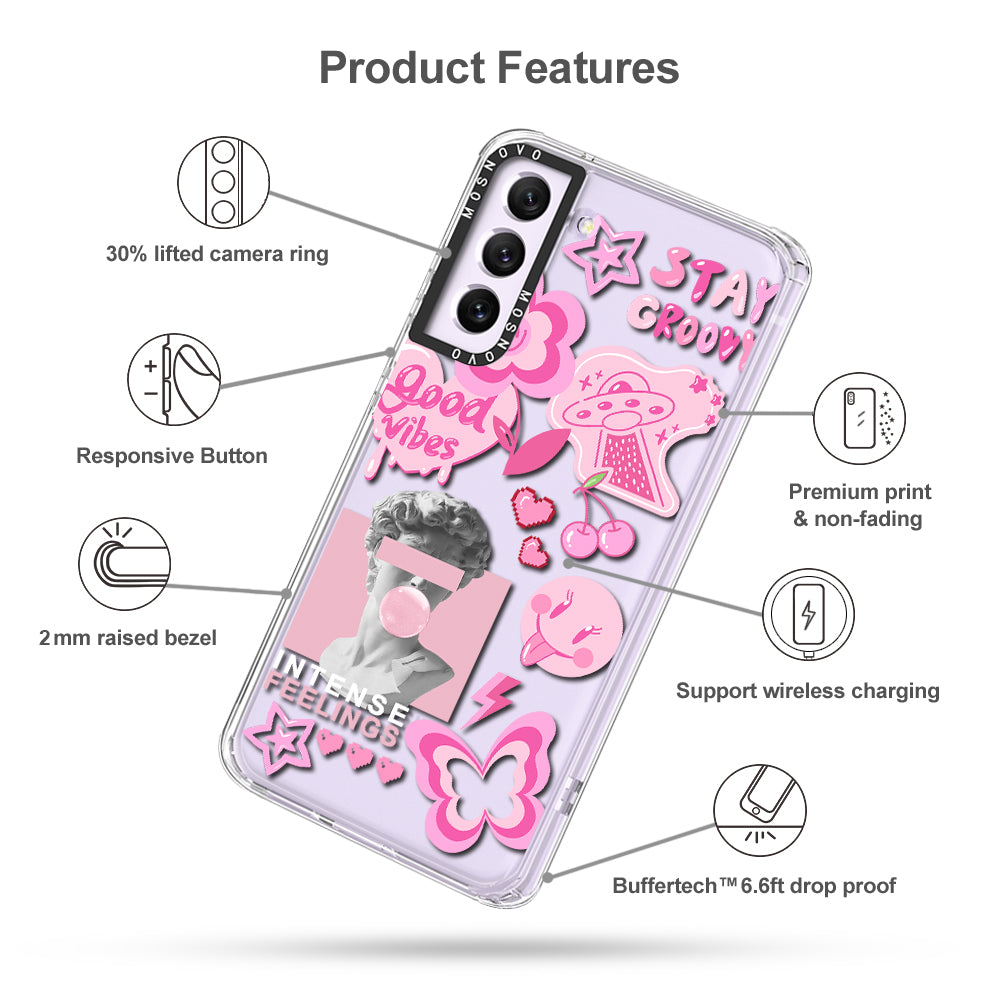 Pink Culture Phone Case - Samsung Galaxy S21 FE Case