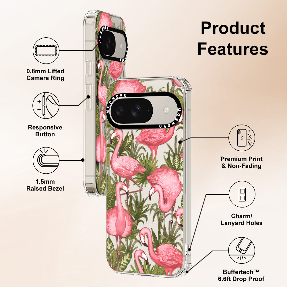 Flamingo Art Phone Case - Google Pixel 9 Case