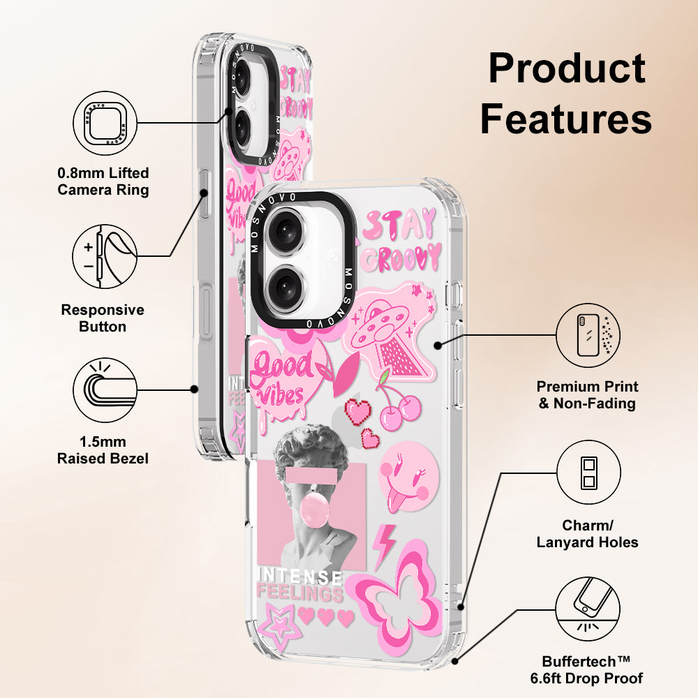 Pink Culture Phone Case - iPhone 16 Case