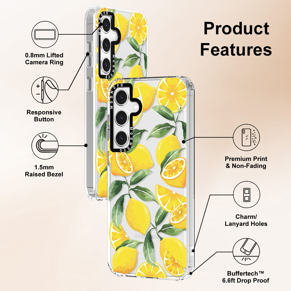 Lemon Phone Case - Samsung Galaxy S24 FE Case - MOSNOVO