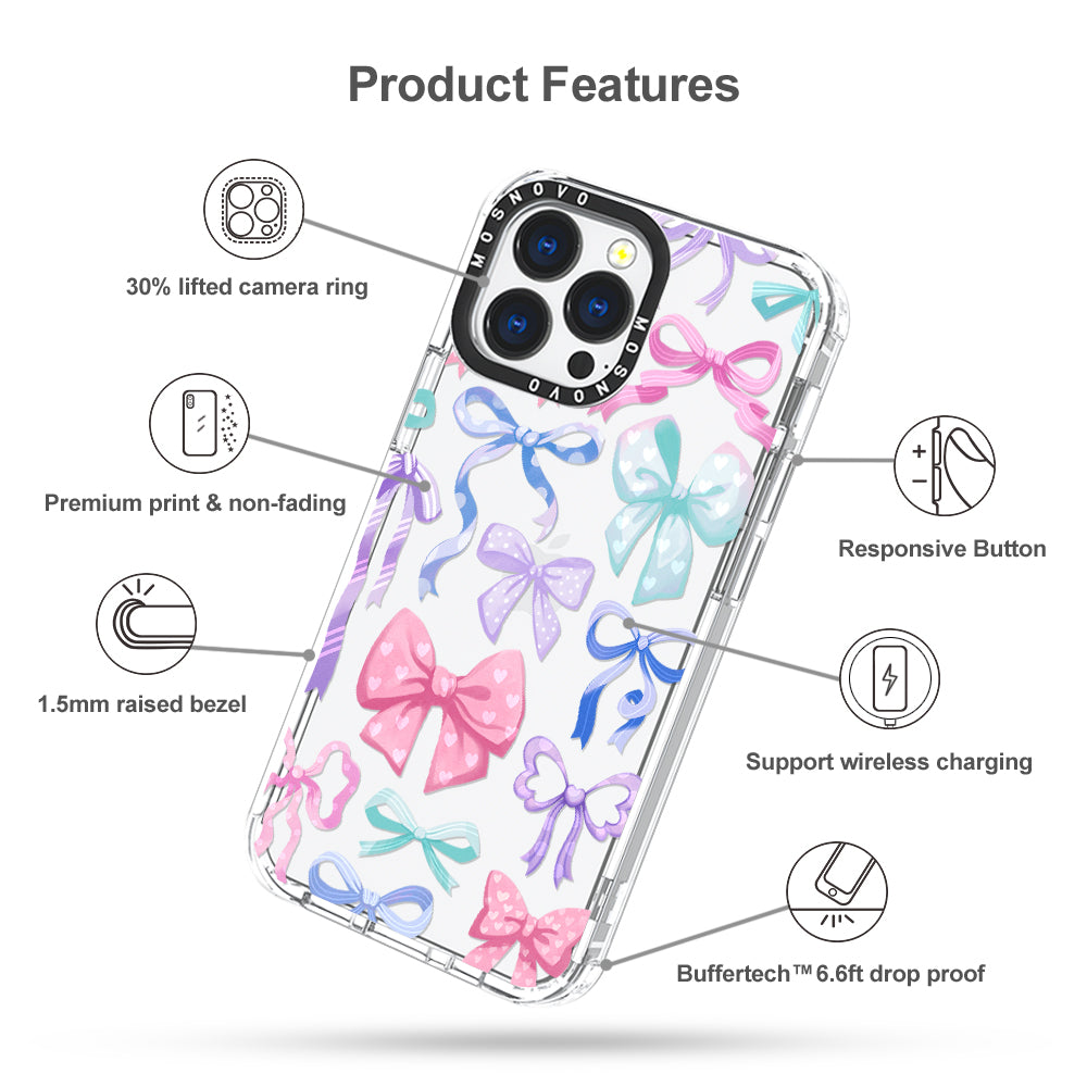 Bows Phone Case - iPhone 13 Pro Case