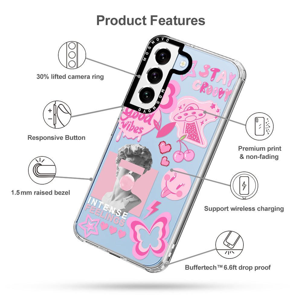 Pink Culture Phone Case - Samsung Galaxy S22 Plus Case