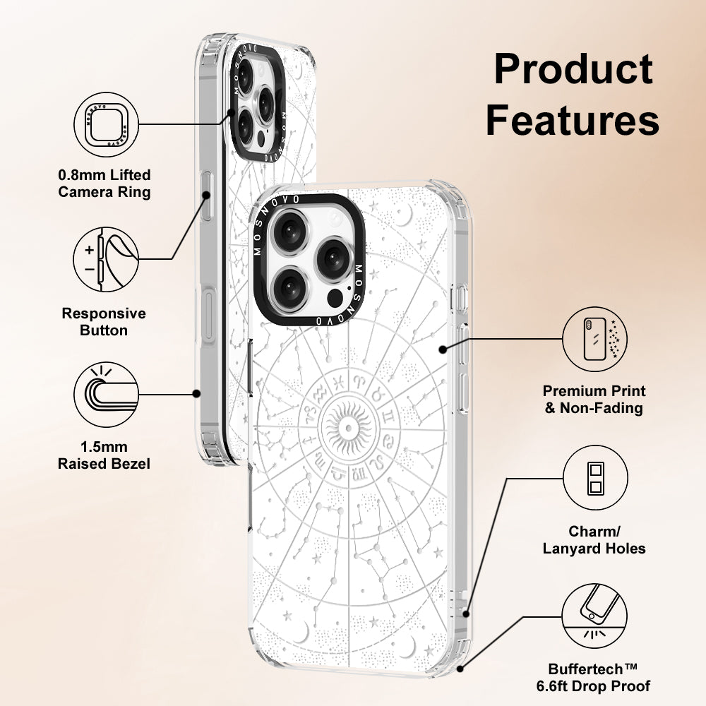 Zodiac Phone Case - iPhone 16 Pro Max Case - MOSNOVO