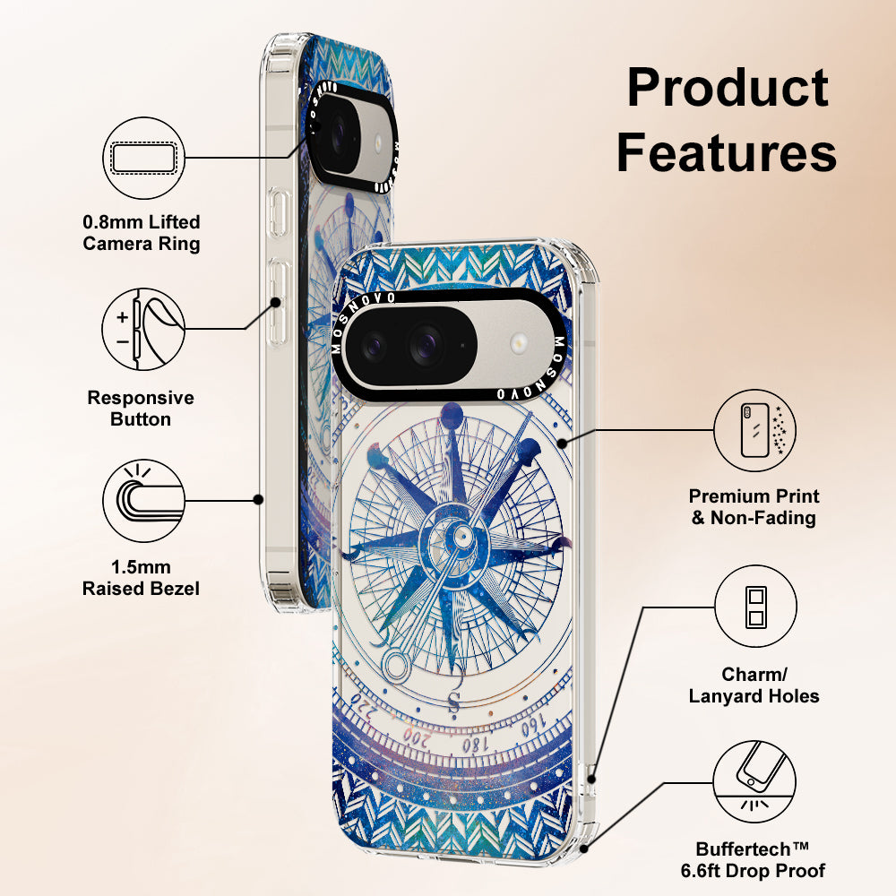 Galaxy Compass Phone Case - Google Pixel 9 Case