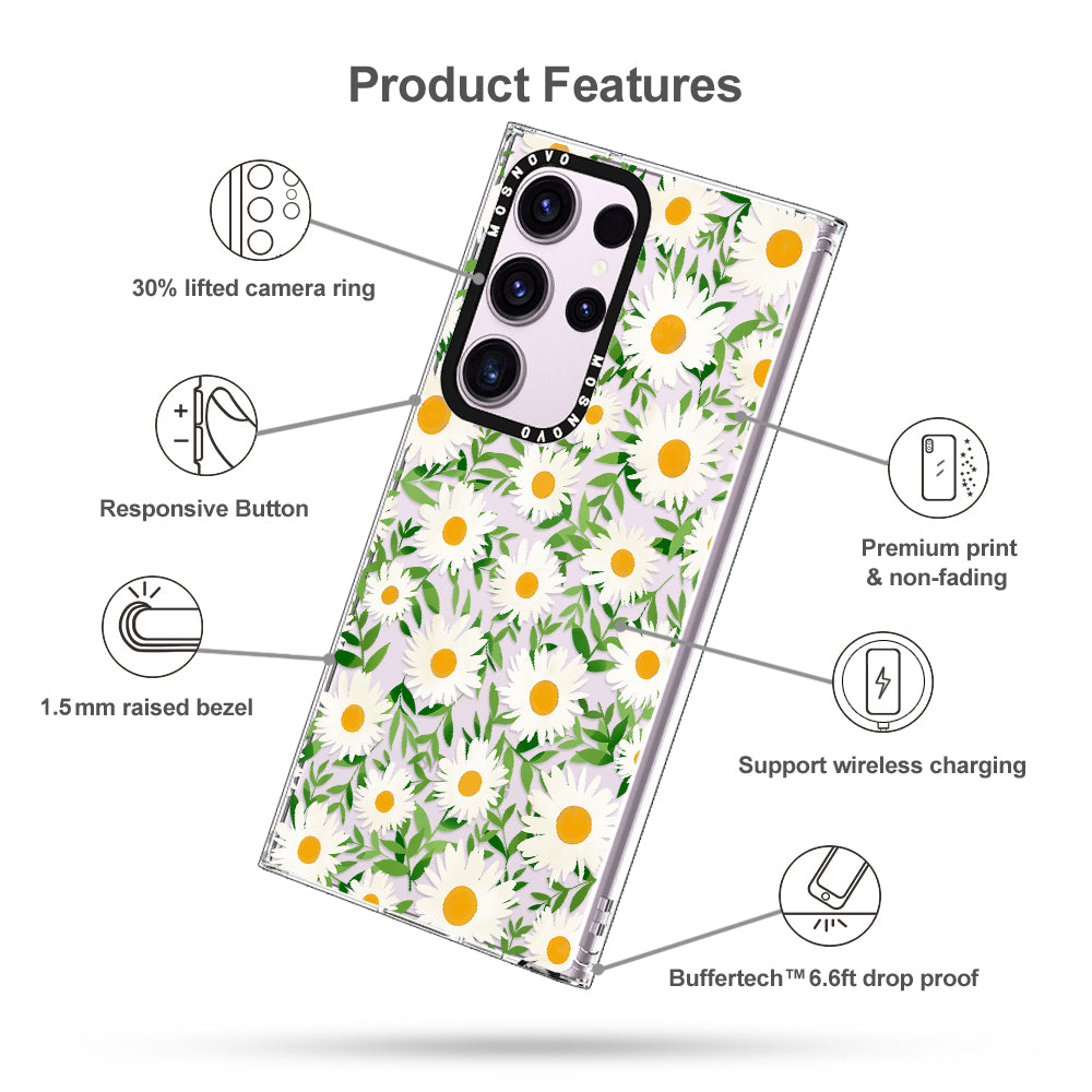 Daisies Phone Case - Samsung Galaxy S23 Ultra Case