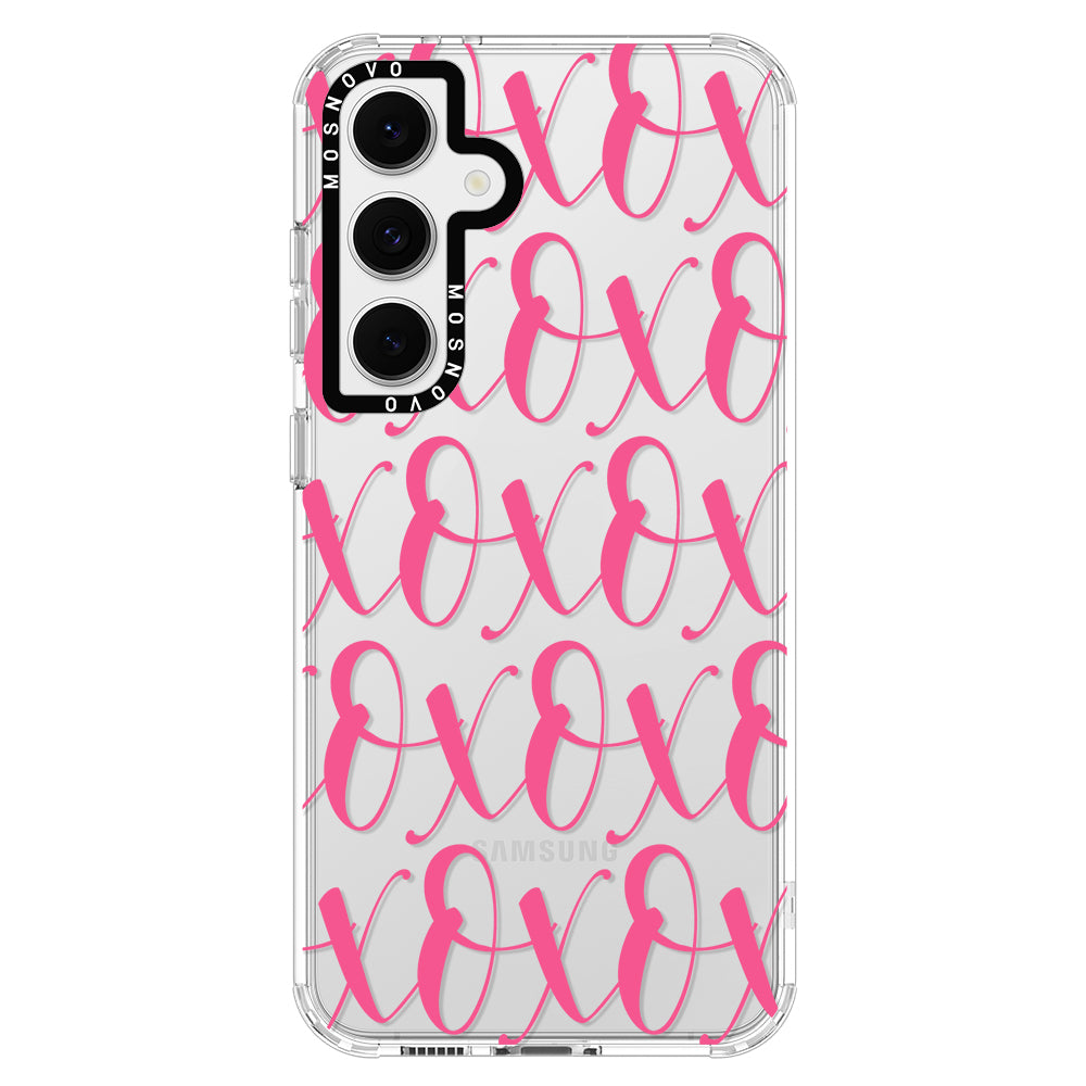 XOXO Phone Case - Samsung Galaxy S24 FE Case - MOSNOVO