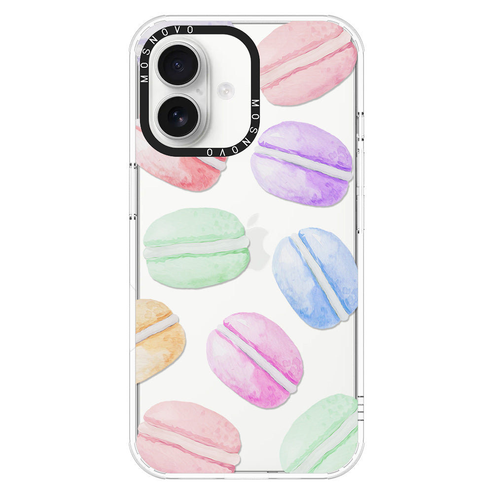 Pastel Macaron Phone Case - iPhone 16 Case - MOSNOVO