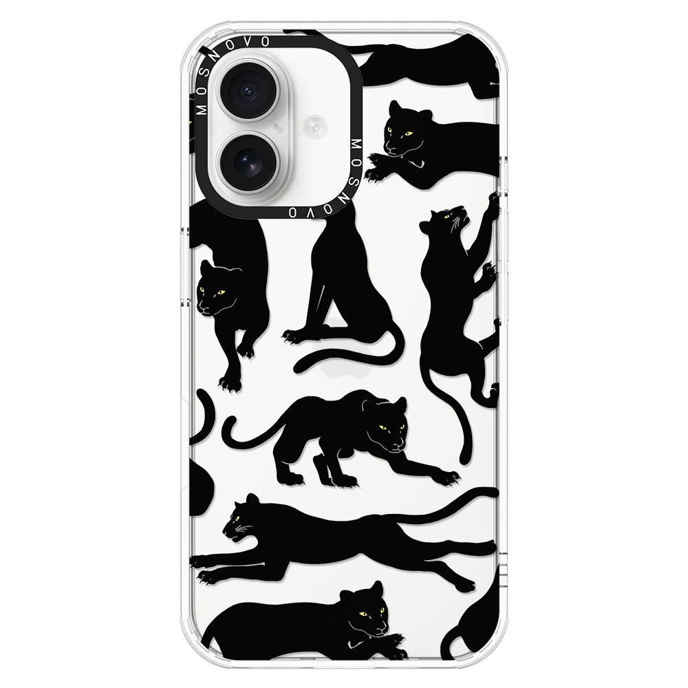 Black Panther Phone Case - iPhone 16 Case - MOSNOVO