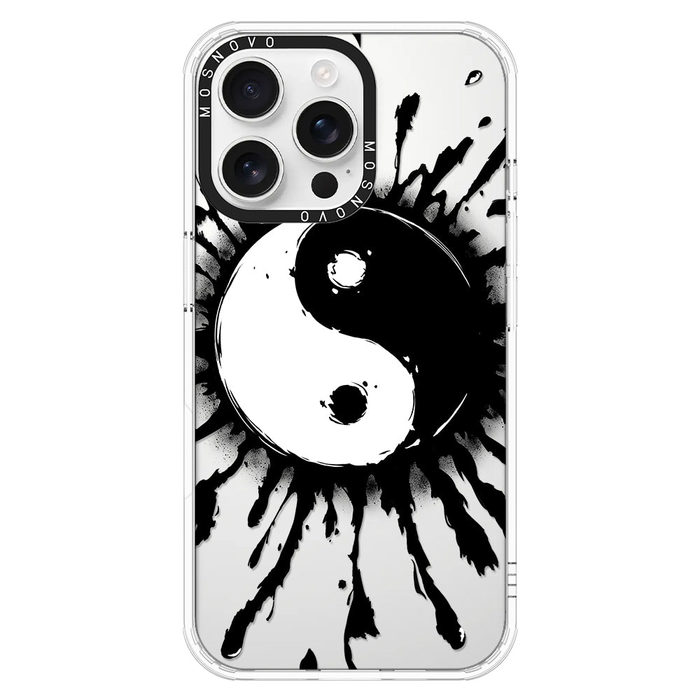 Ying Yang Phone Case - iPhone 16 Pro Max Case - MOSNOVO