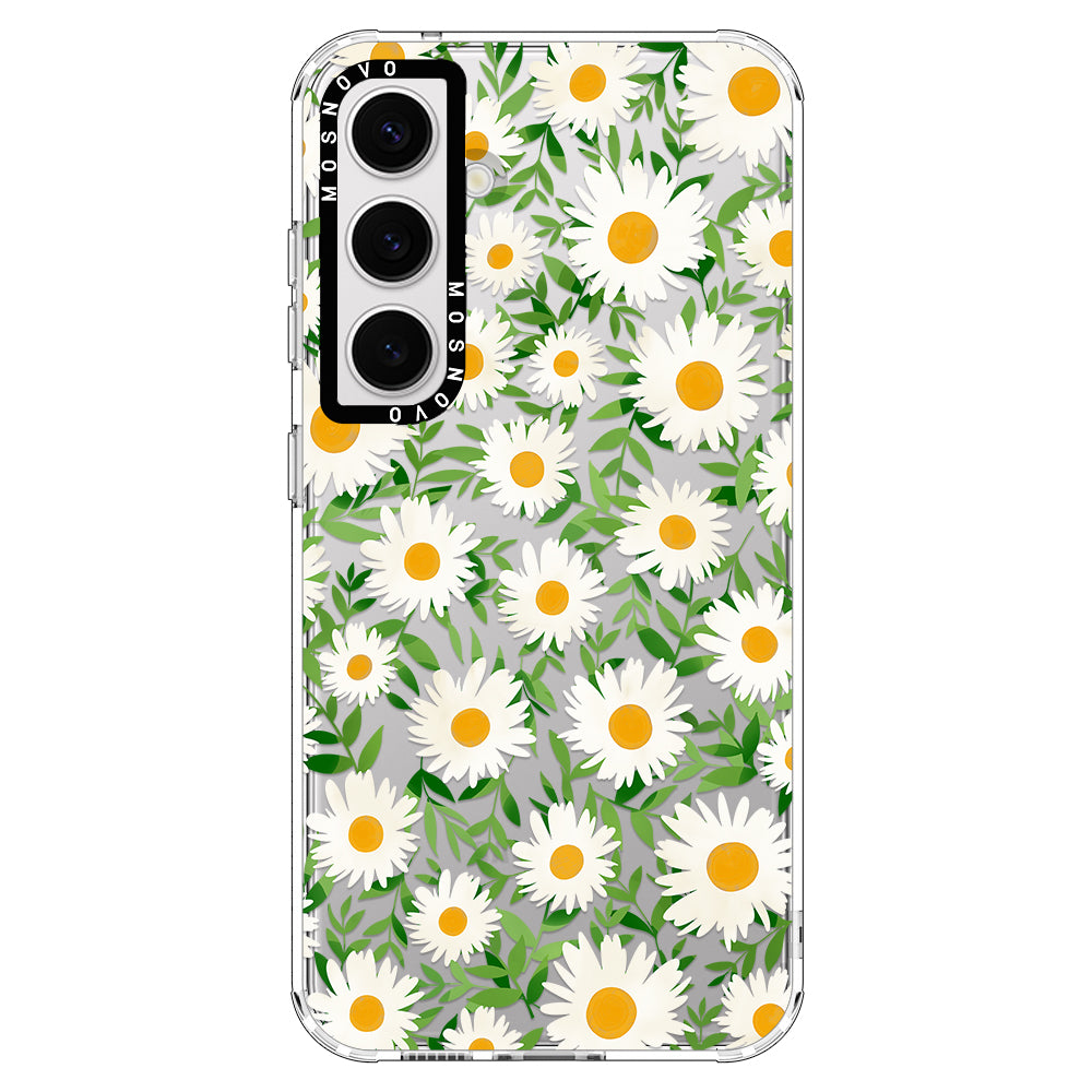 Daisies Phone Case - Samsung Galaxy S24 Plus Case