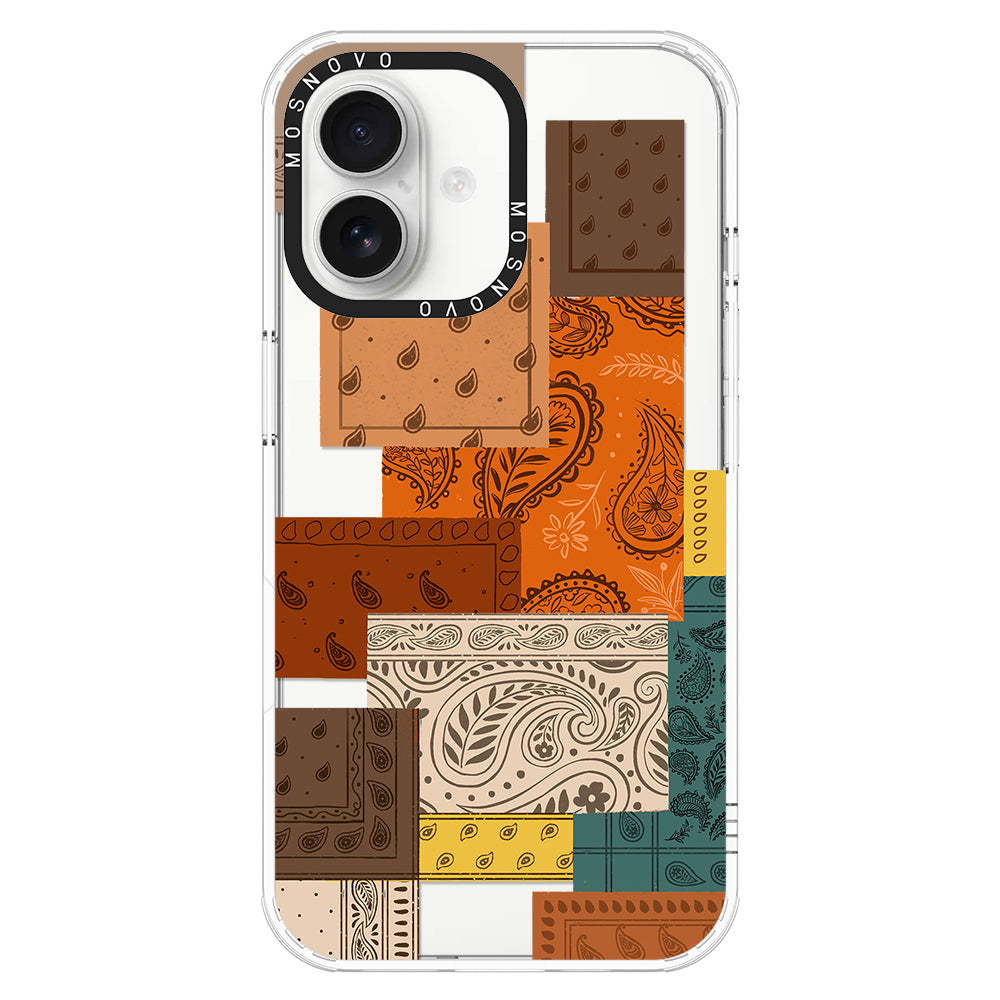 Vintage Paisley Phone Case - iPhone 16 Case - MOSNOVO