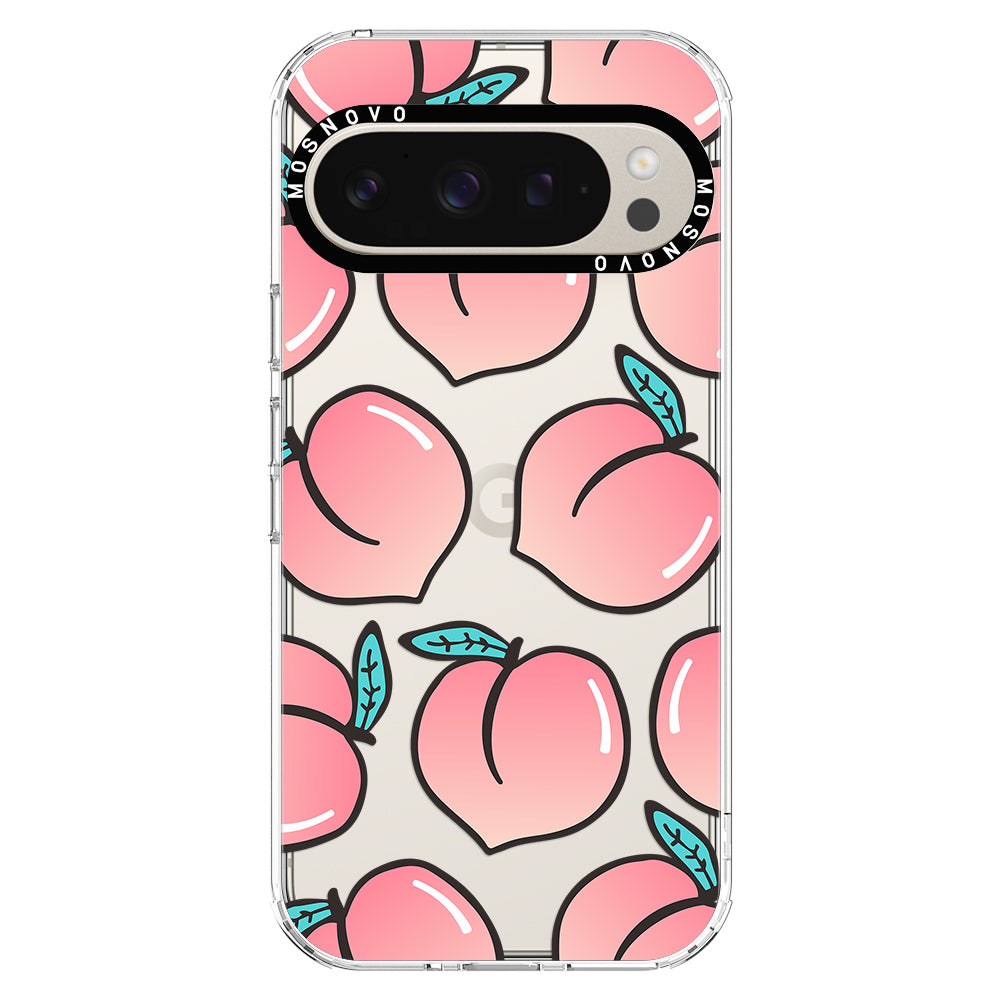 Cute Peach Phone Case - Google Pixel 9 Pro XL Case